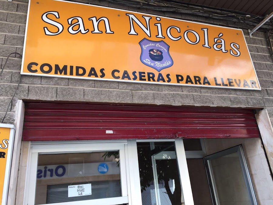 Comidas para llevar San Nicolás