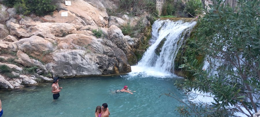 Parking Restaurant Les Fonts (privado) - Entrada 1 Fuentes del Algar
